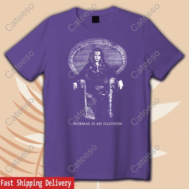 Blackcraftcult Morticia Addams Normal Is An Illusion Sweatshirt Blackcraftcult Morticia Addams Normal Is An Illusion Sweatshirt