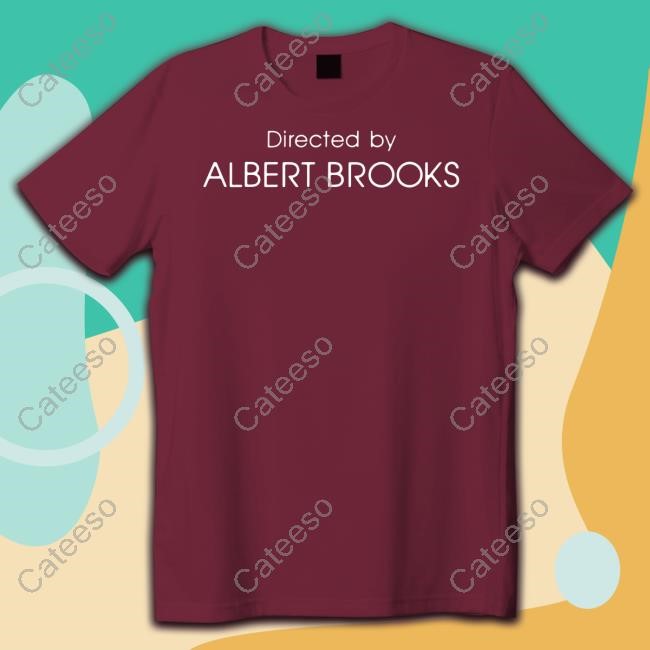 Larry Karaszewski Wearing Directed By Albert Brooks Hooded Sweatshirt