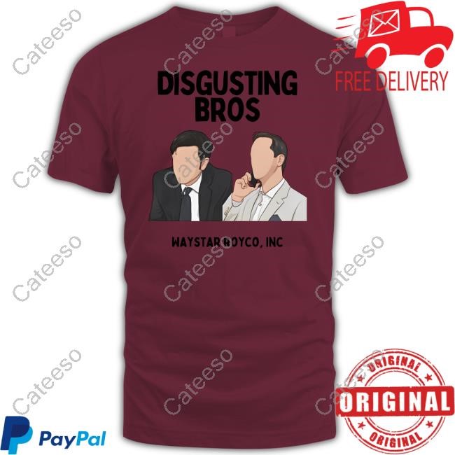 Nocontextroyco Disgusting Bros Waystar Royco Inc Hooded Sweatshirt