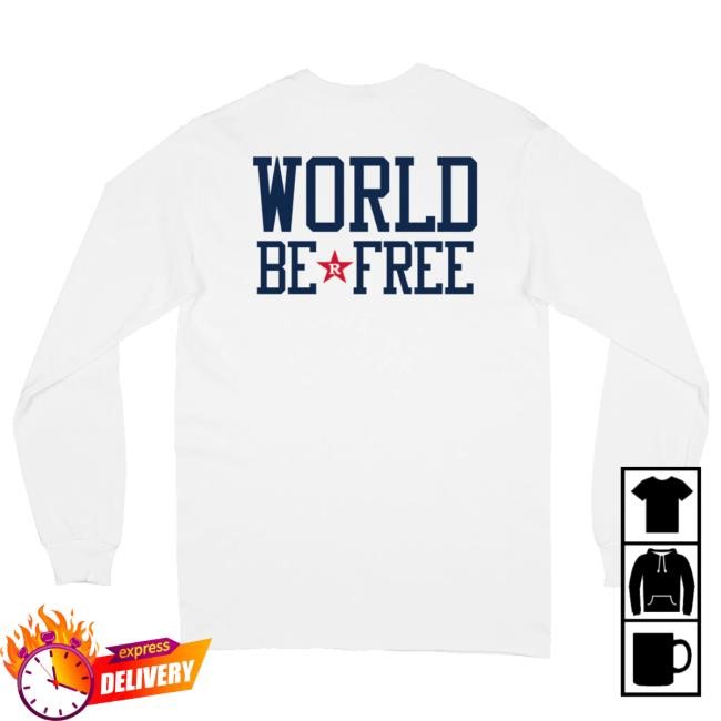 Official Revhq Merch World Be Free Wbf Long Sleeve Crewneck Sweatshirt Official Revhq Merch World Be Free Wbf Long Sleeve Crewneck Sweatshirt
