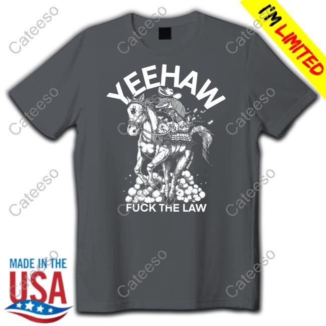 Yeehaw Fuck The Law Sweatshirt Punk With A Camera