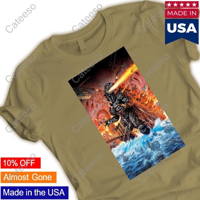 Godzilla 2000 Poster Hoodie