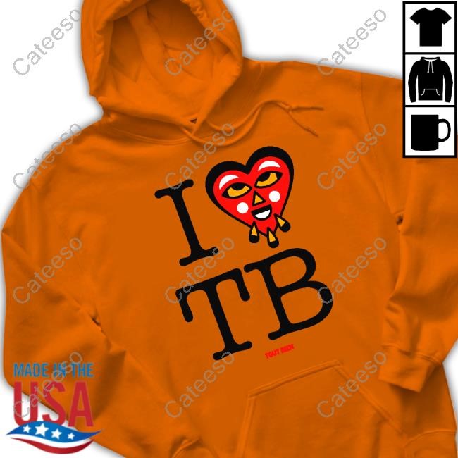 Toutbienpils Merch I Love Tb Crewneck Sweatshirt