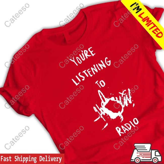 You're Listening To Harlequin Radio Hoodie Sweatshirt