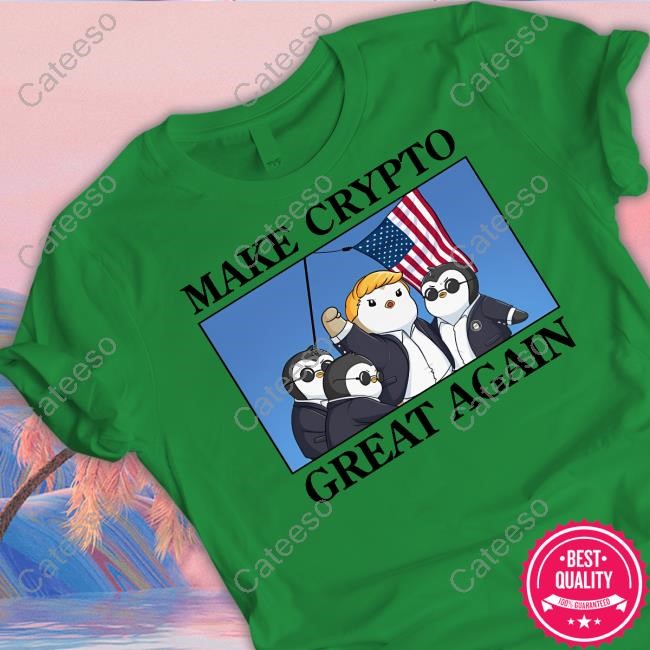 Beau Make Crypto Great Again Penguin Hooded Sweatshirt