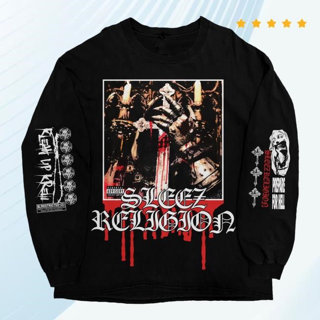 Sosmula Sleez Religion Cover Sweatshirt