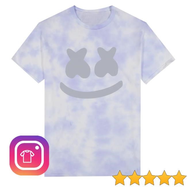 Marshmello Music Merch Smile Tie Dye