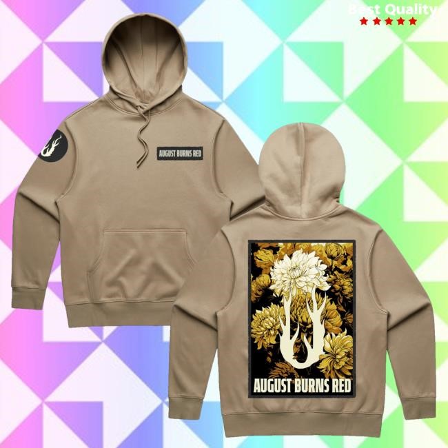Official August Burns Red Tour Merch Custom Flower Funny Shirt Official August Burns Red Tour Merch Custom Flower Funny Shirt