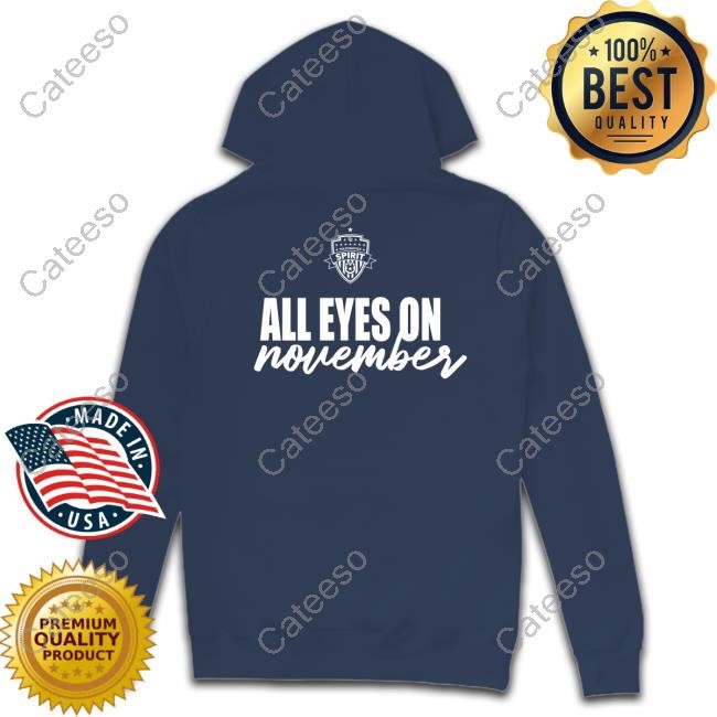 Clinched All Eyes On November Long Sleeve Washington Spirit Clinched