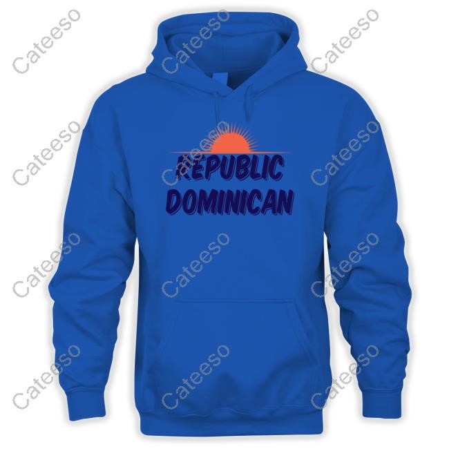 Zack Hample Wearing Republic Dominican Zip Hoodie