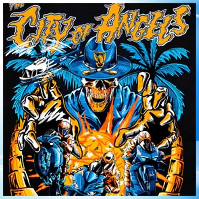 Official Ghost Racing Store City Of Angels Hoodie Official Ghost Racing Store City Of Angels Hoodie