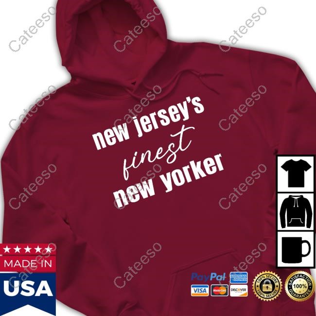 New Jersey's Finest New Yorker Tee Shirt Irene Anna