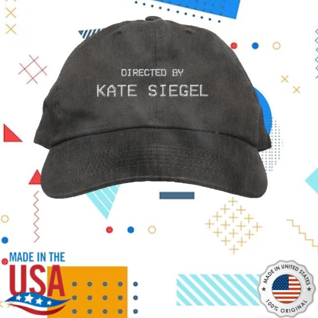Superyaki Merch Super Yaki & Kate Siegel Present Directed By Kate Siegel Dad New Cap