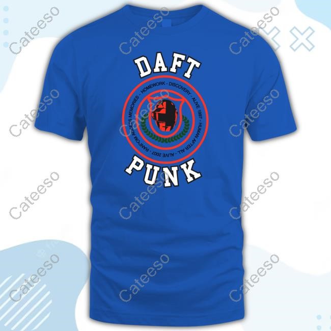 Daft Punk Da Funk Collegiate Sweatshirt