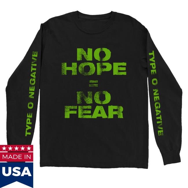 Official Type O Negative Store No Hope Hoodie