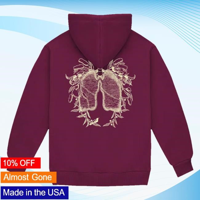 Florence And The Machine Official Store Merch Shop Maroon Symphony Sweatshirt