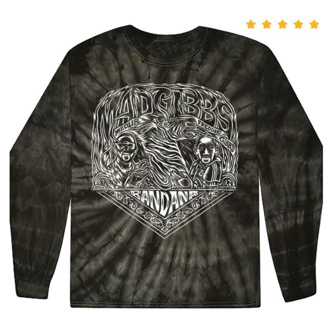 Shopmap Gibbs Merch Tom J Newell Bandana Tie Dye Ls Tee