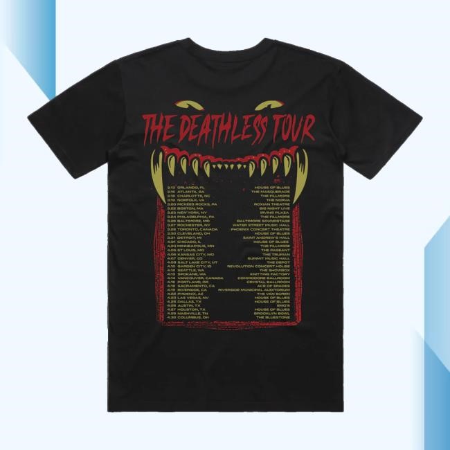 Set It Off Band Store Devil Tour Shirts