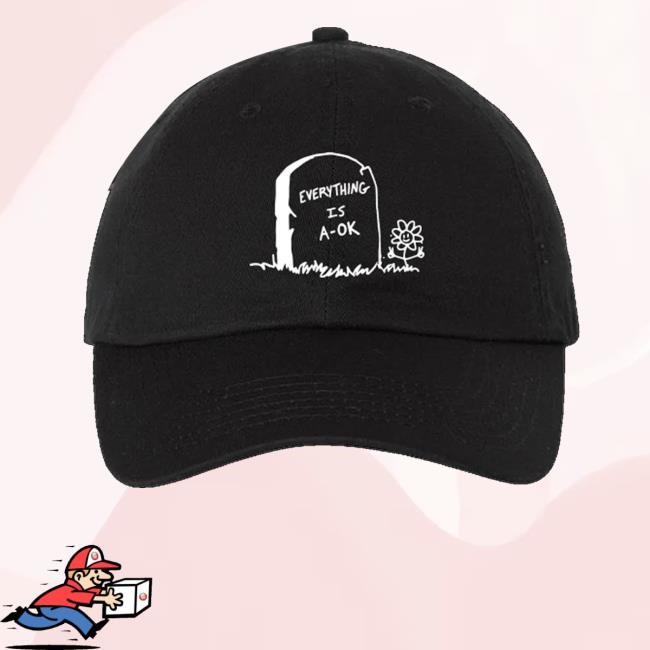 Motion City Soundtrack Merch A-Ok Black Dad New Twill Cap