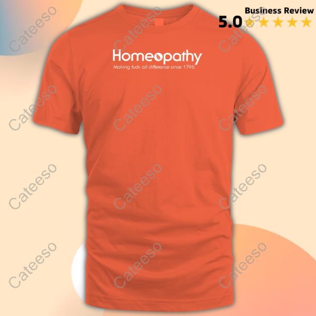 Homeopathy Making Fuck All Difference Since 1796 Hoodie
