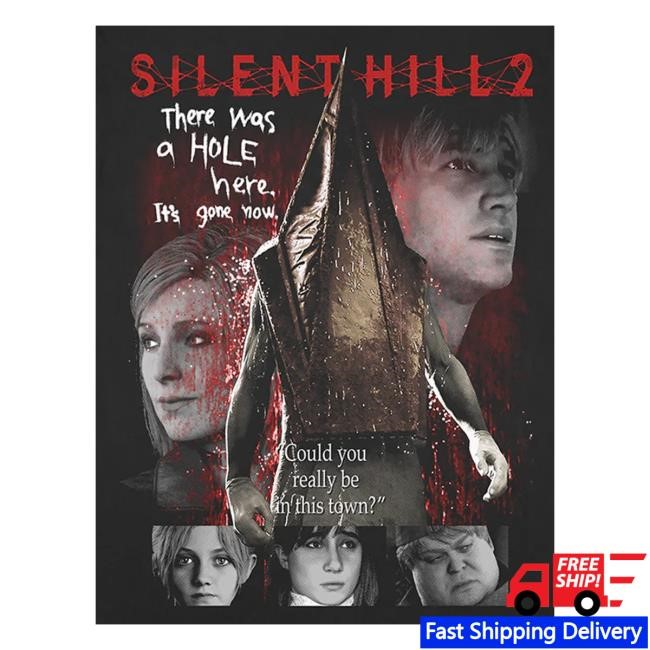 Official Konami Shop Store Graveyard Goods Silent Hill 2 Remake Hoodie