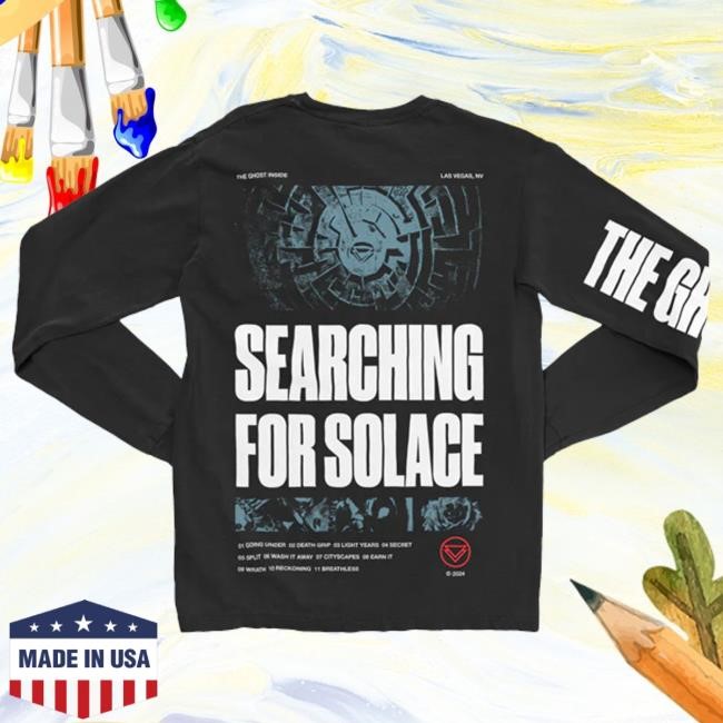 The Ghost Inside Merch Tracklist Long Sleeve Tee (Black) Funny Shirt