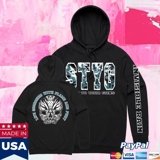 Stick To Your Guns Merch Flame And Fury T Shirt