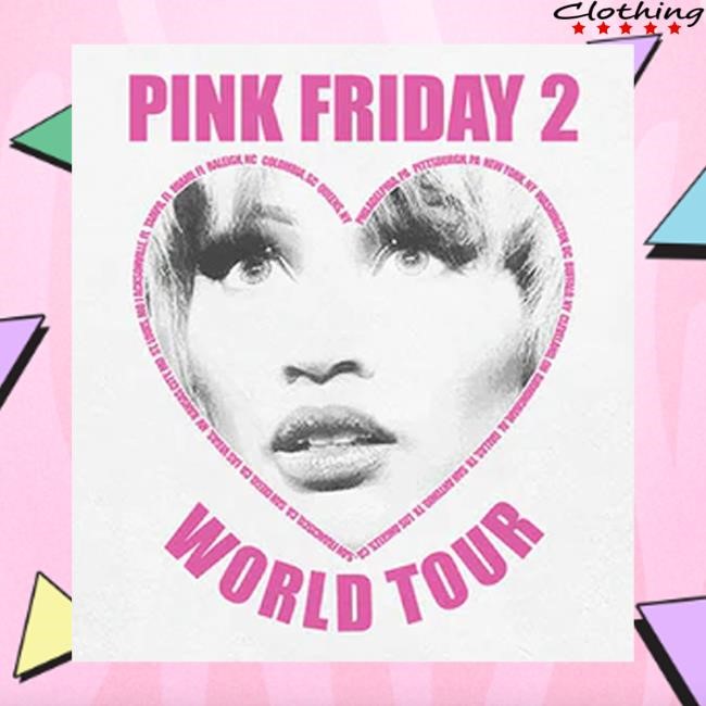 Nicki Minaj Official Store Heart Tank Top