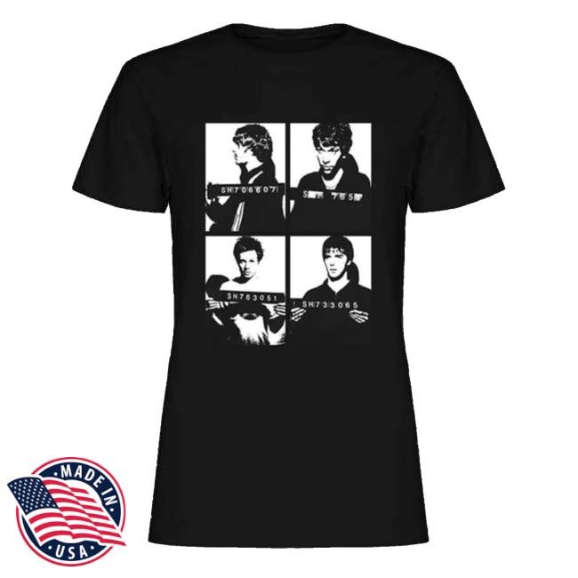 Shed Seven Merch Shed Seven Mugshot Unisex T Shirt