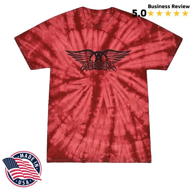Aerosmith Merch Aerosmith Tie-Dye T-Shirt