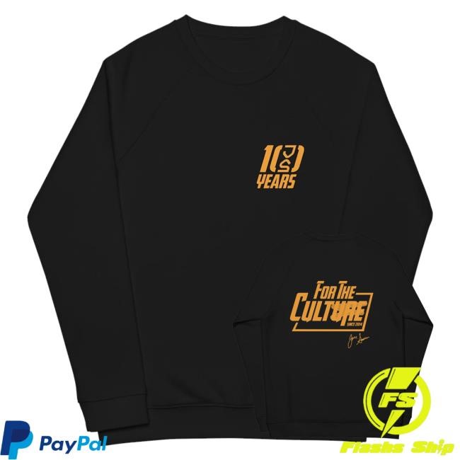 10-Year Anniversary Limited Edition Gold Shirts