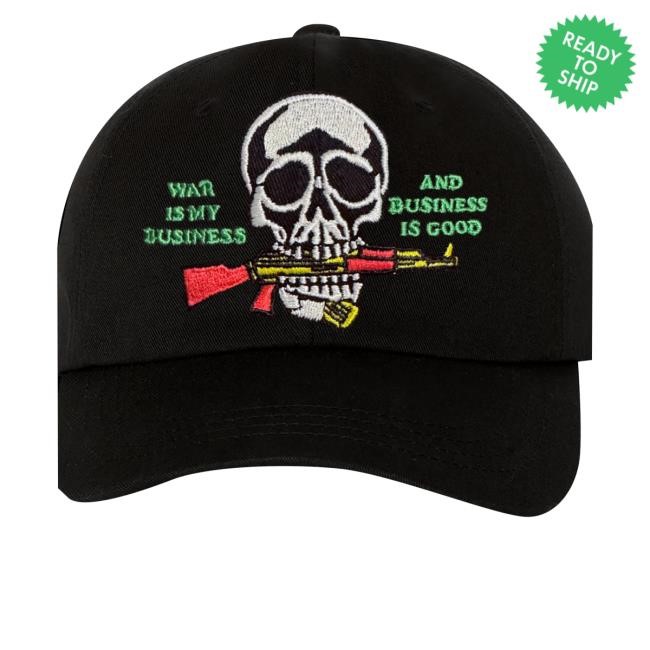 Kill For Profit War Is My Business And Business Is Good Twill Cap