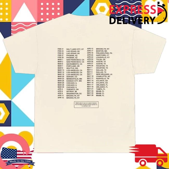 Most Wanted Tour Merch Most Wanted Tour - Monaco Race Car Tour Dates Natural Cotton Tee Shirt