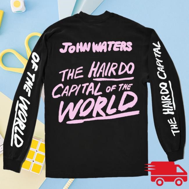 Wacky Wacko Merch John Waters Greetings From Baltimore Long Sleeve T-Shirt