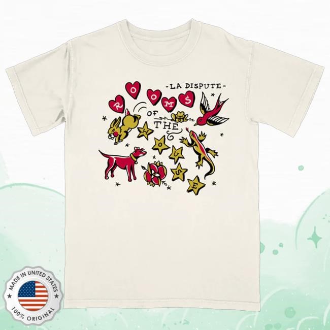 Hello Merch La Dispute Animals (Comfort Colors) T-Shirt