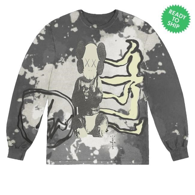 Cactus Jack By Travis Scott X Kaws For Fragment Tank Top 'Tie Dye'