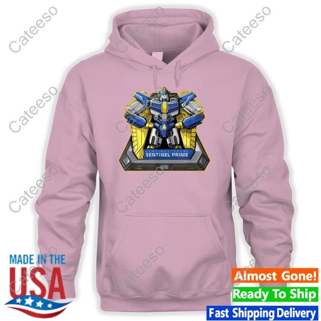Fc203 Transformers One Iconic Sentinel Prime Retro Big Chest Logo Tee Shirt