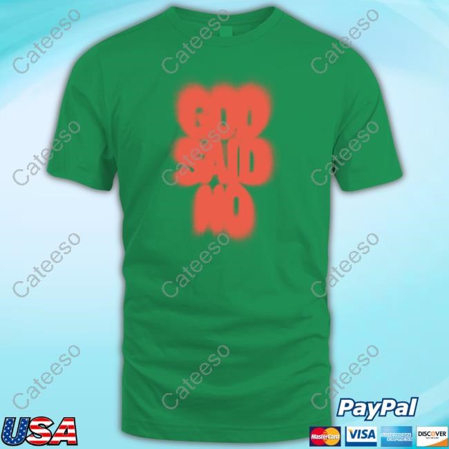 Omar Apollo God Said No Blur T Shirt