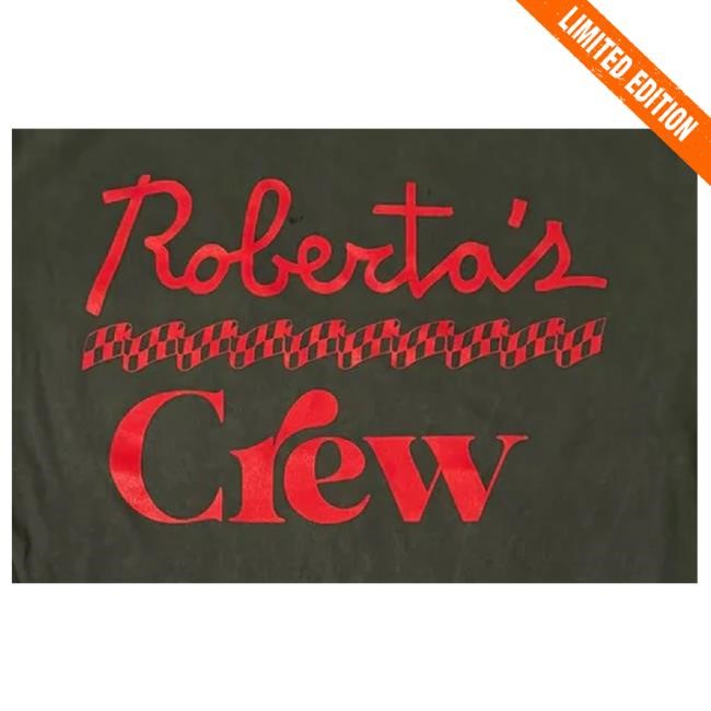 Roberta's Pizza Merch Roberta's Crew Pocket Crewneck Sweatshirt
