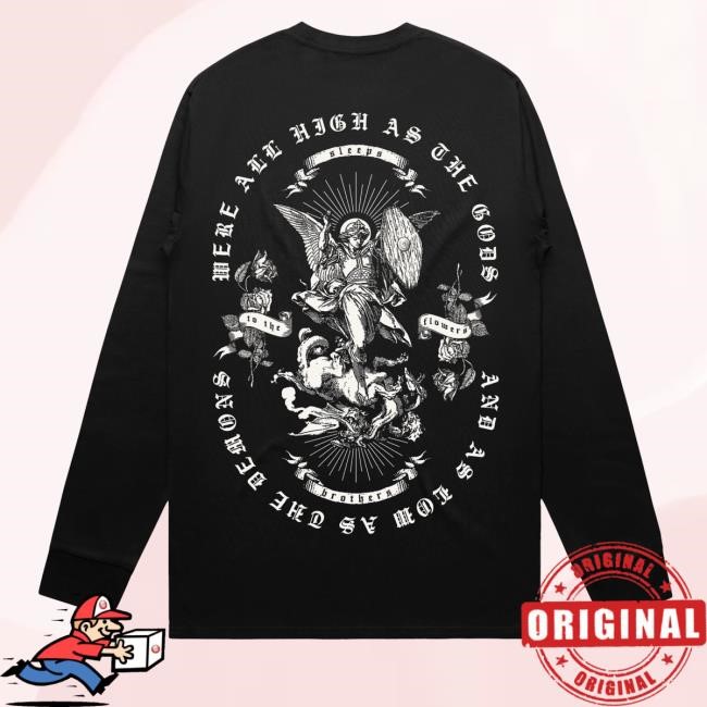 While She Sleeps Merch To The Flowers Long Sleeve T Shirt