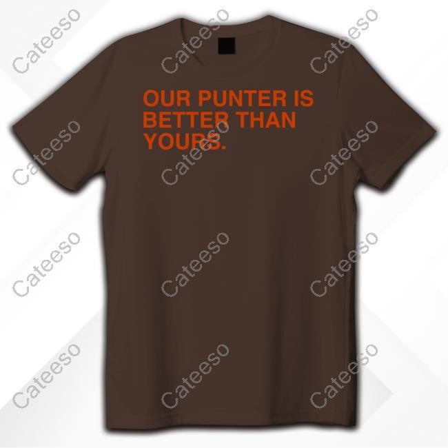 Obvious Shirts Our Punter Is Better Than Yours Hoodie