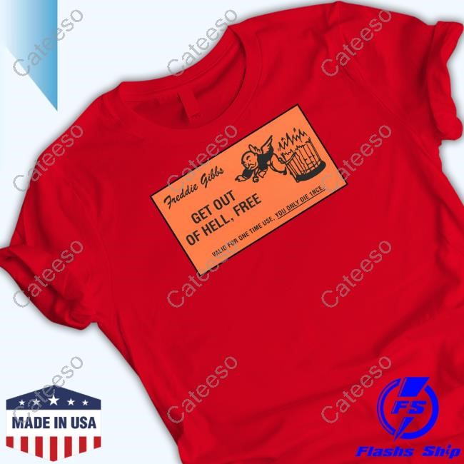 Official Get Out Of Hell Free Ss Zip Hoodie