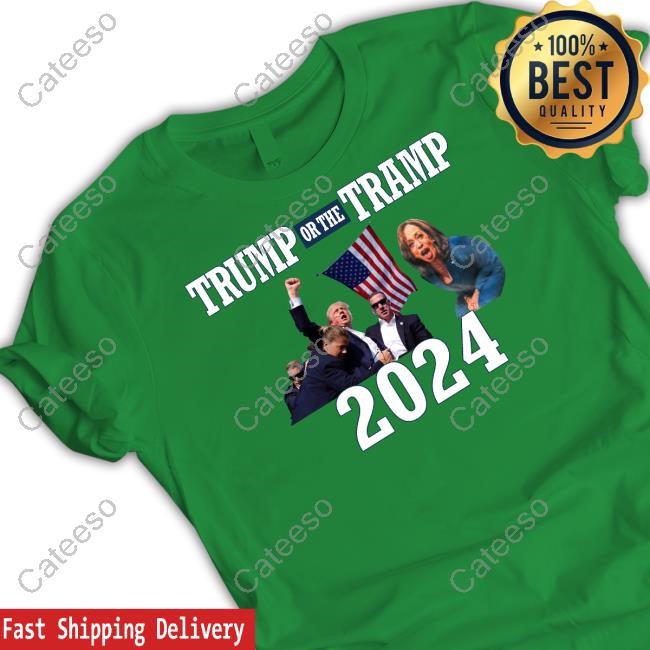 Le'veon Bell Wearing Trump Or The Tramp 2024 Tee Shirt