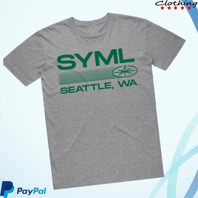 Syml Music Store Merch Seattle Tee (Grey) Hoodie Syml Music Store Merch Seattle Tee (Grey) Hoodie