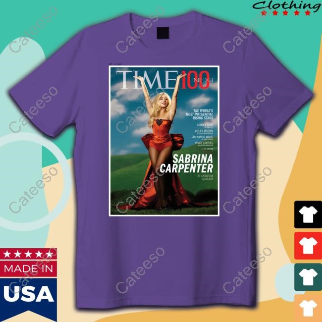 Lucy Feldman Time 100 Next The World's Most Influential Rising Stars Sabrina Carpenter Tee