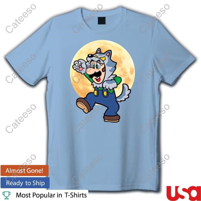 Luigi Halloween 2024 Tee Shirt Nintendo Ny