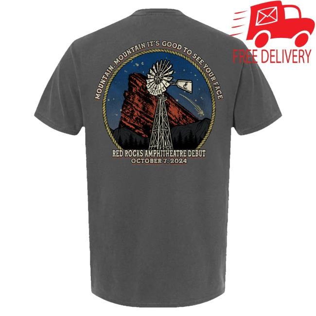 Flatland Cavalry Official Merch 2024 Red Rocks Debut Sweatshirt Flatland Cavalry Official Merch 2024 Red Rocks Debut Unisex Sweatshirt