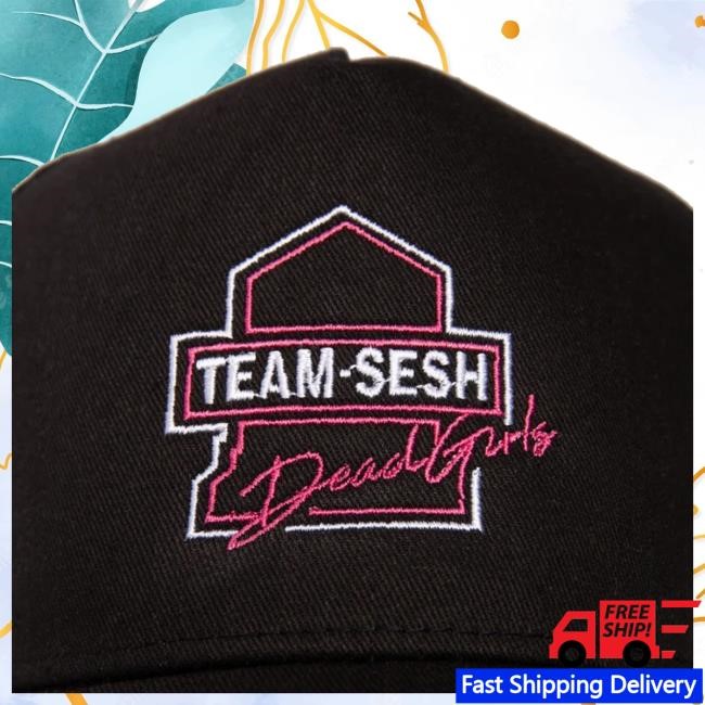 Team Sesh Merch Dead Girls Embroidered Hat Teamseshmerchscraps