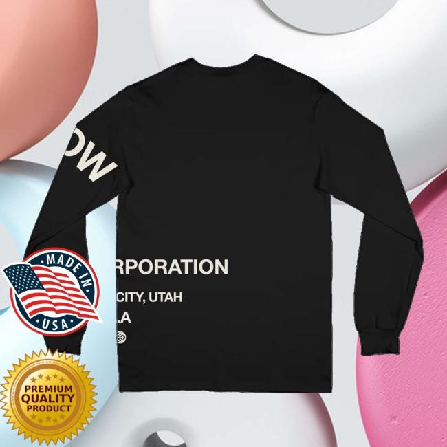 Idkhow Merch Store Gloomtown Tour Letterhead Sweatshirt