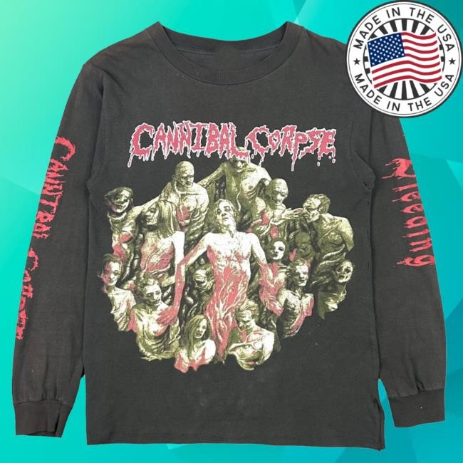 Jerks-Store Merch 1994 Cannibal Corpse Long Sleeve Tee Shirt Official Jerks-Store Merch 1994 Cannibal Corpse Long Sleeve Crewneck Sweatshirt